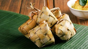 Ilustrasi ketupat (Foto: Getty Images/ROHE Creative Studio)