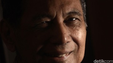 Eks Menhan Juwono Sudarsono (Foto: Hasan Alhabshy/detikfofo)