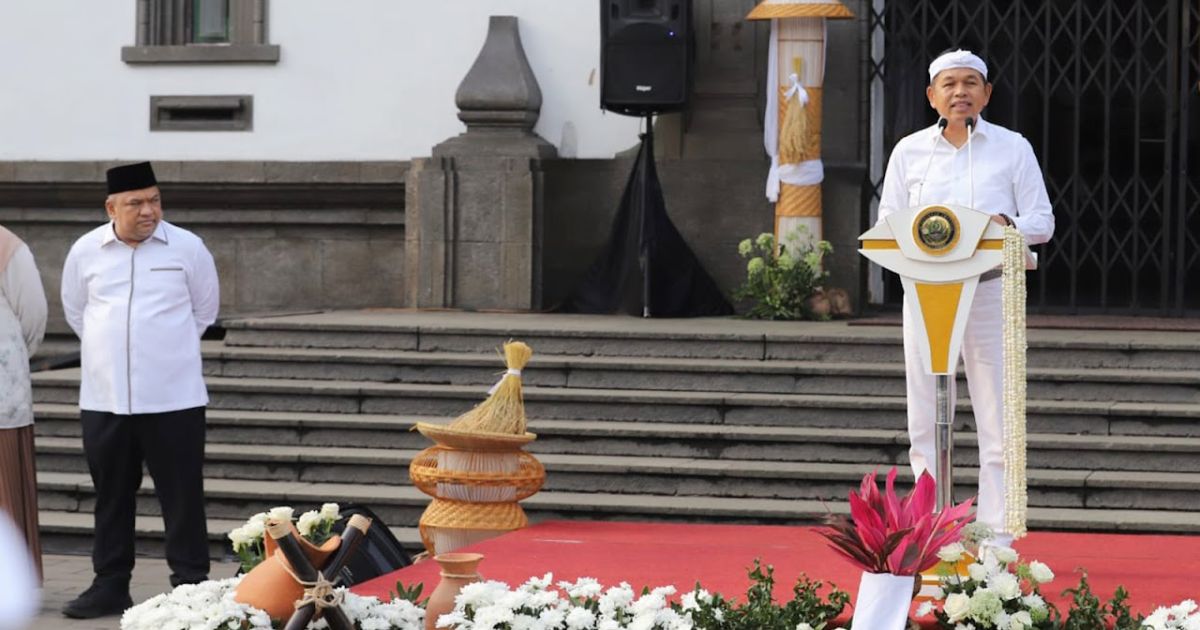 Silaturahmi bersama Gubernur Jawa Barat yang digelar di Gedung Sate, Kota Bandung.