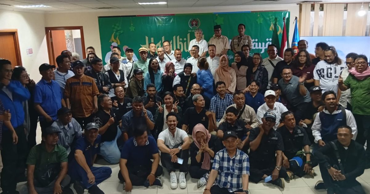 Halalbihalal PWI Jaya, perkuat Kebersamaan.Foto.Lexi.