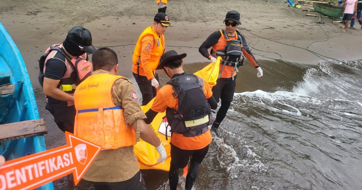 Jenazah Wisatawan Depok yang Hilang di Banten Ditemukan Mengapung di Perairan Sukabumi