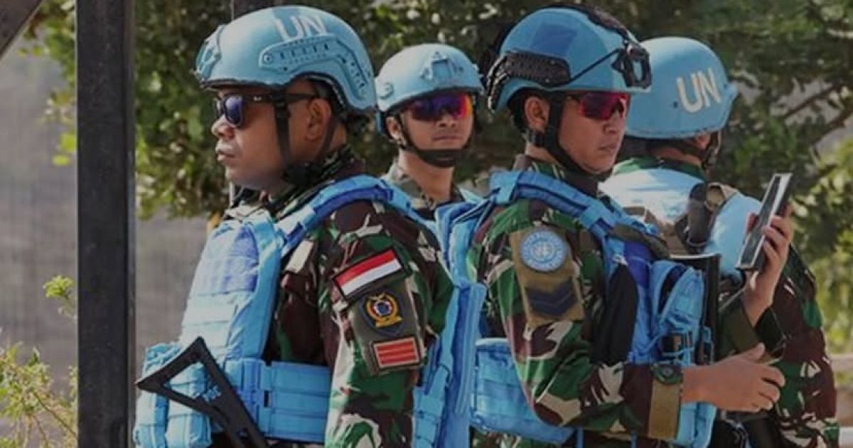 prajurit TNI yang tergabung dalam misi perdamaian Perserikatan Bangsa-Bangsa (PBB) UNIFIL/Instagram