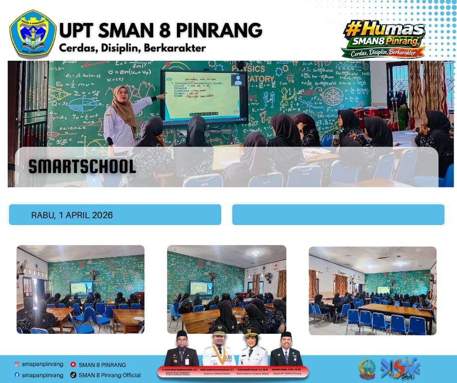 Inovasi Pembelajaran Digital di Pinrang: Peran Krusial Pembina Harian dalam Implementasi Smart School SMAN 8