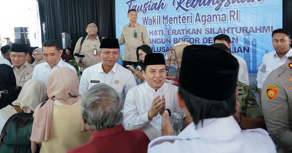 Hadiri Tausiyah Kebangsaan, Ketua DPRD Bogor Ajak Perkuat Silaturahmi.