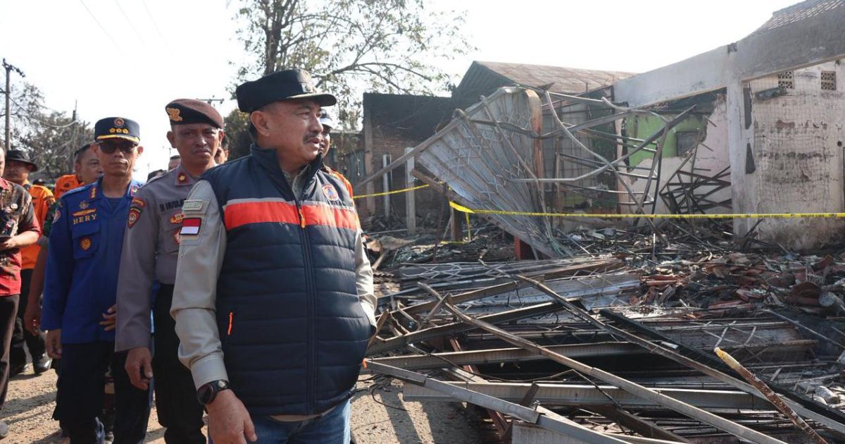 Pemerintah Kota Bekasi memastikan seluruh korban kebakaran di Stasiun Pengisian Bulk Elpiji (SPBE) Cimuning, Kecamatan Mustika Jaya, mendapatkan penanganan medis secara penuh. (Lek).