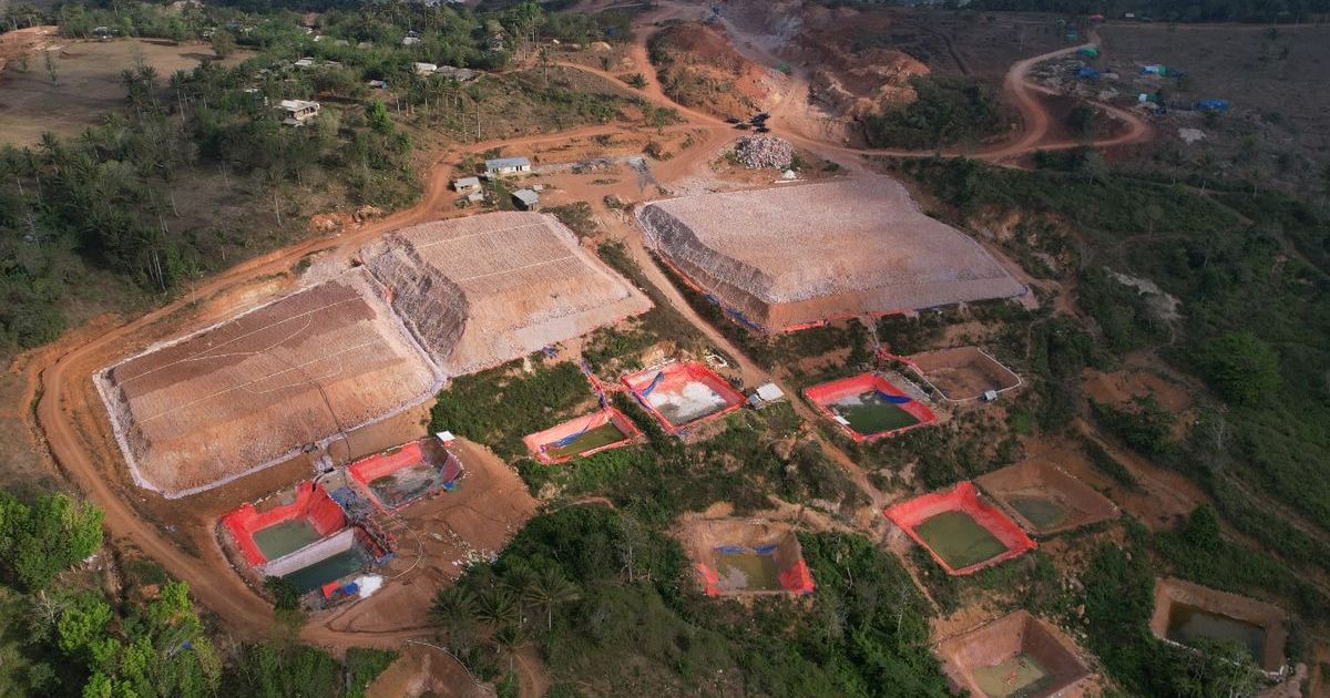 Penampakan tambang emas ilegal di Sekotong, Lombok Barat, NTB beberapa waktu lalu. (Dokumentasi/KPK via Kompas.com)
