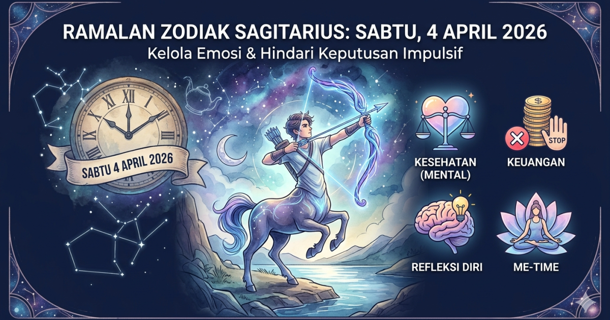 Ilustrasi ramalan zodiak Sagitarius (Foto: AI)