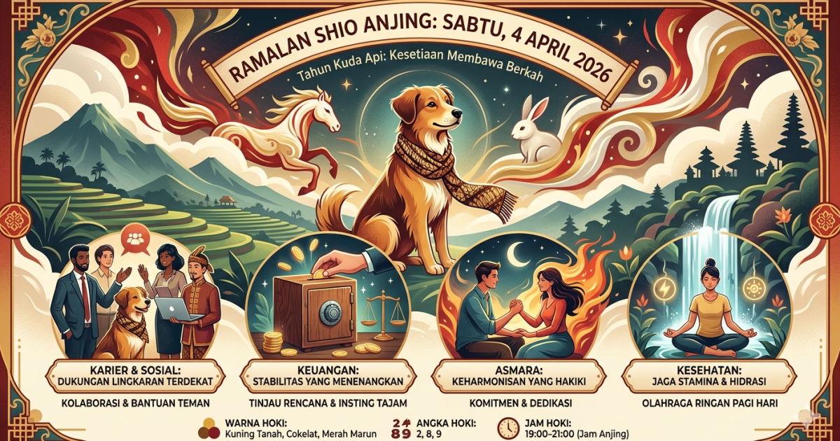 Ramalan Shio Anjing (Foto: AI)