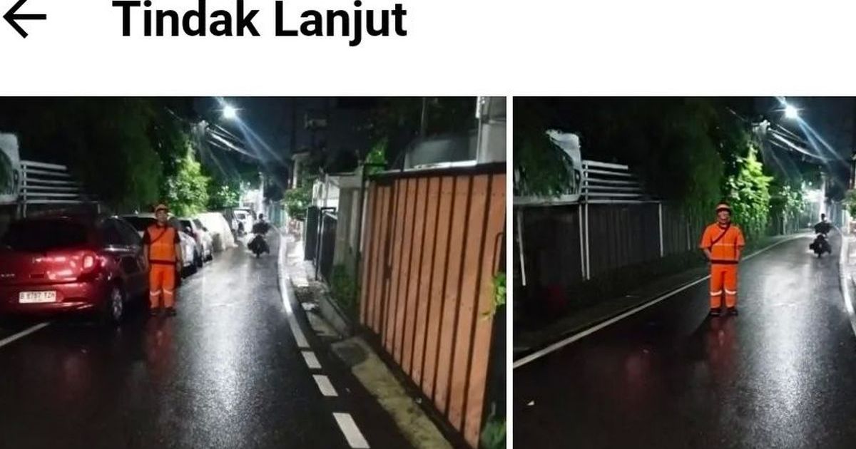 Foto di aplikasi JAKI direspons dengan foto artificial intelligence (AI). (Foto Threads @seinsh via Kompas.com)