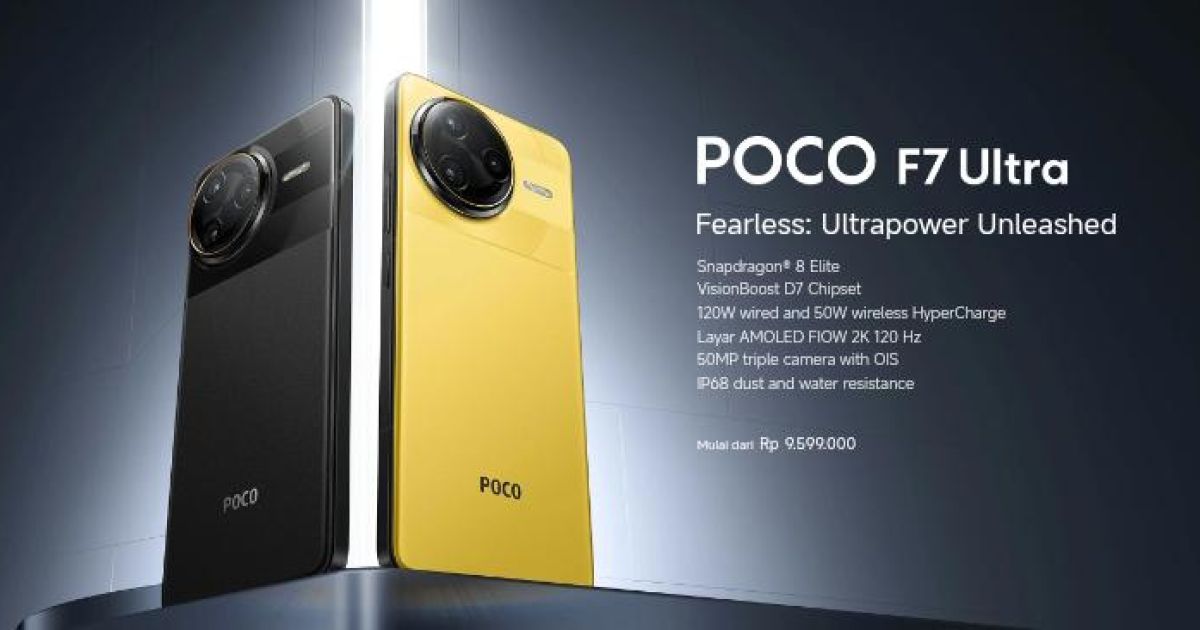 POCO F7 Ultra (foto: Xiaomi Indonesia)