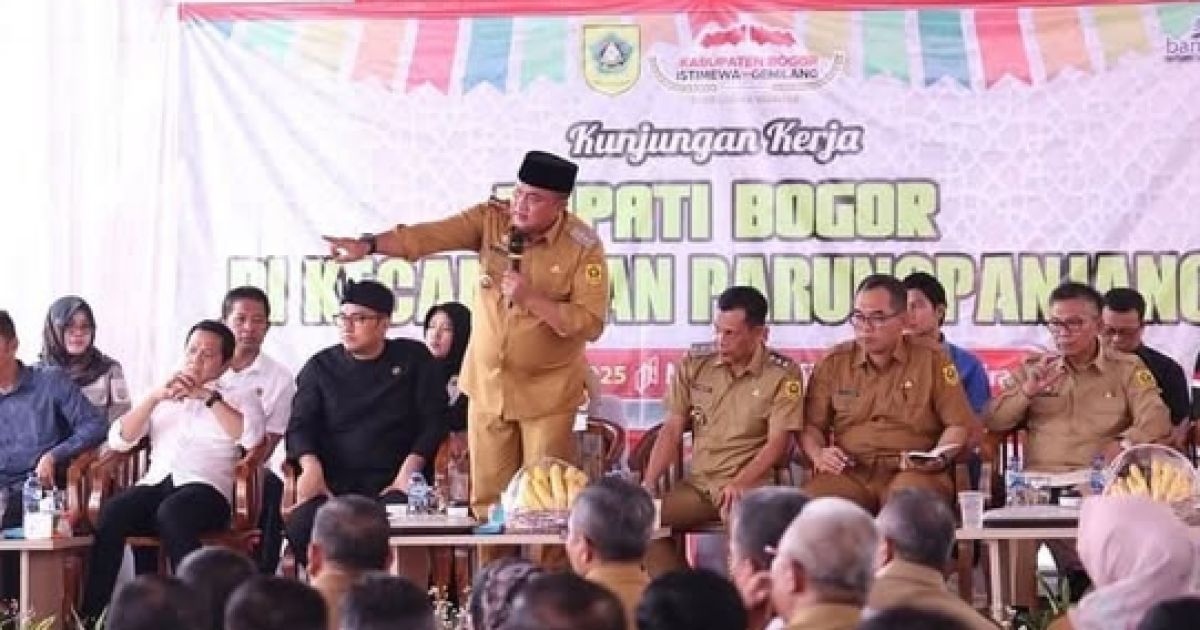 Warga Tagih Janji Bupati Bogor Bangun Rumah Sakit di Parung Panjang/@diskopukm.bogorkab