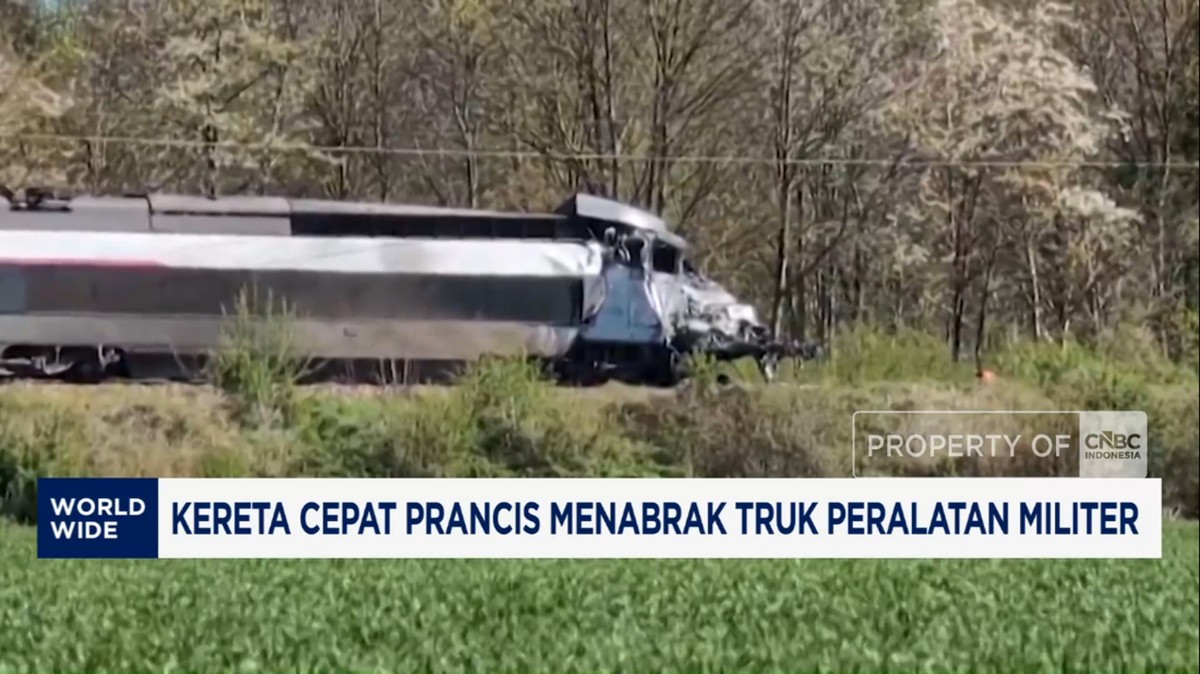 Ilustrasi: Tragedi Pagi Buta di Prancis: Kereta Cepat Hantam Truk Militer, Nyawa Masinis Tak Tertolong