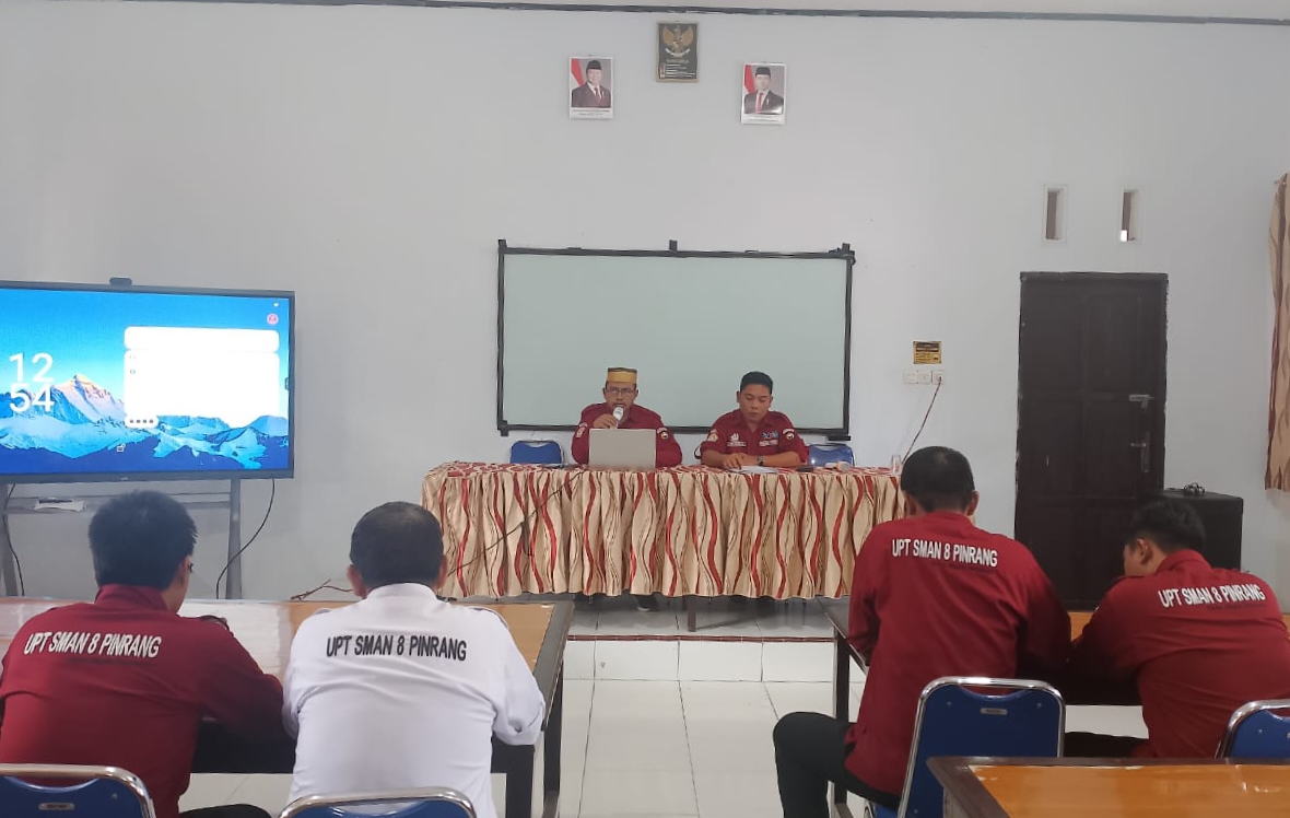 SMAN 8 Pinrang Perkuat Fondasi Pendidikan 2026: Fokus pada Kesiapan Observasi Kinerja Guru dan Evaluasi Program