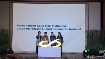 Kemendikdasmen gandeng Unicef dan Tanoto Foundation memperkuat literasi dan numerasi guru dan siswa di sekolah. Ini langkah yang akan dilakukan. Foto: Cicin Yulianti/detikcom