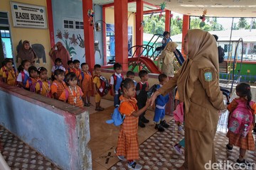 Ilustrasi guru PAUD Foto: Rafida Fauzia