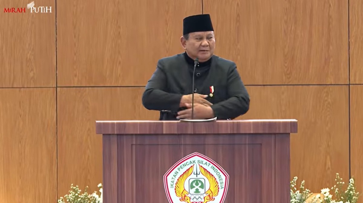 Foto: Presiden Prabowo Resmikan Pembukaan Munas XVI IPSI, Jakarta, 11 April 2026. (Tangkapan Layar Youtube)