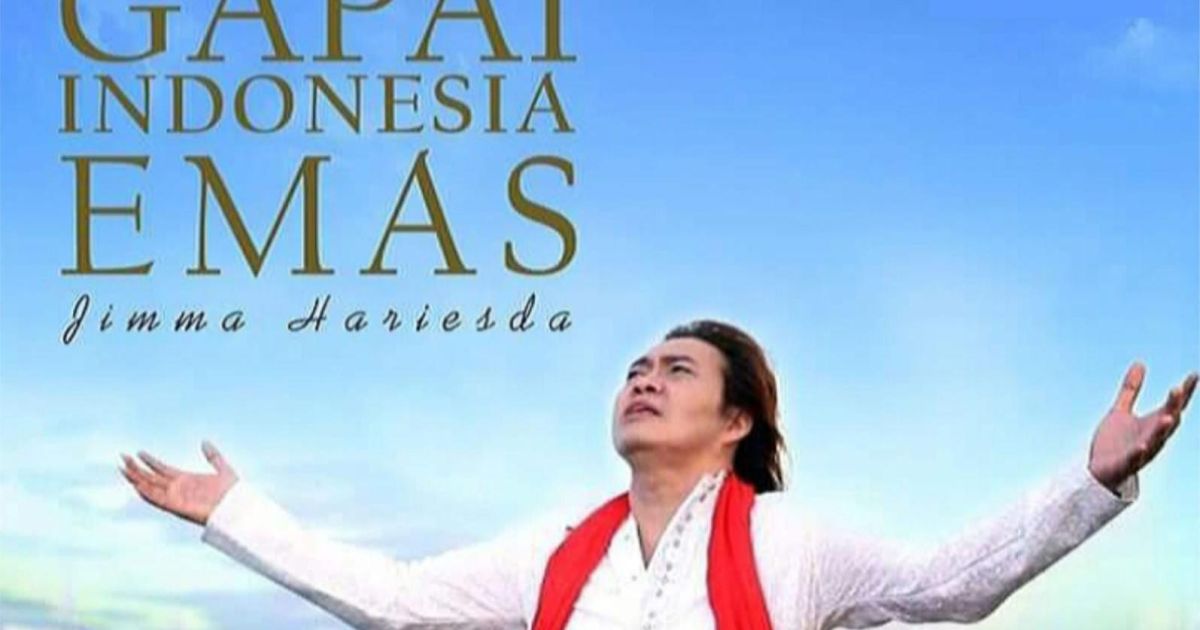 Jimma Hariesda rilis album Gapai Indonesia Emas 2050 (GIE2050). [Foto: dok. Pri]