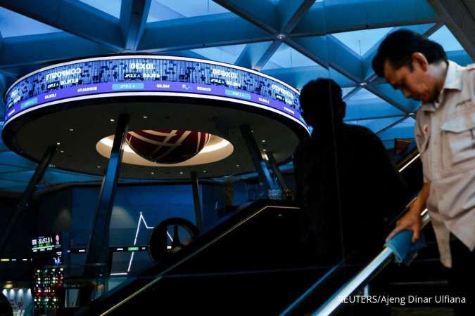 ILUSTRASI. Indeks Harga Saham Gabungan (IHSG) Jakarta (REUTERS/Ajeng Dinar Ulfiana)
