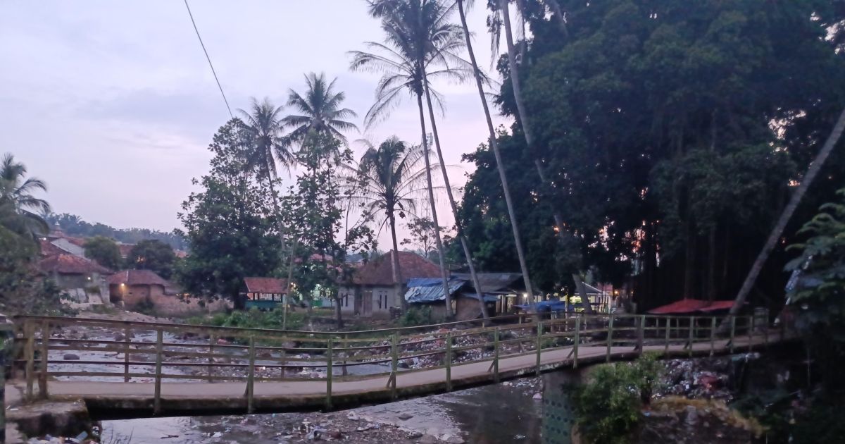 Jembatan di Desa Cintamanik Terancam Rubuh, Warga Minta Perhatian Pemkab Bogor