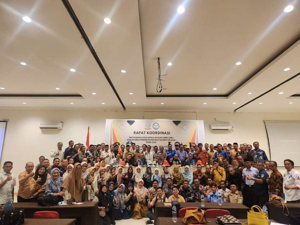 Strategi Penguatan Vokasi: MKKS SMK Sulawesi Selatan Gelar Rapat Koordinasi Perdana di Makassar