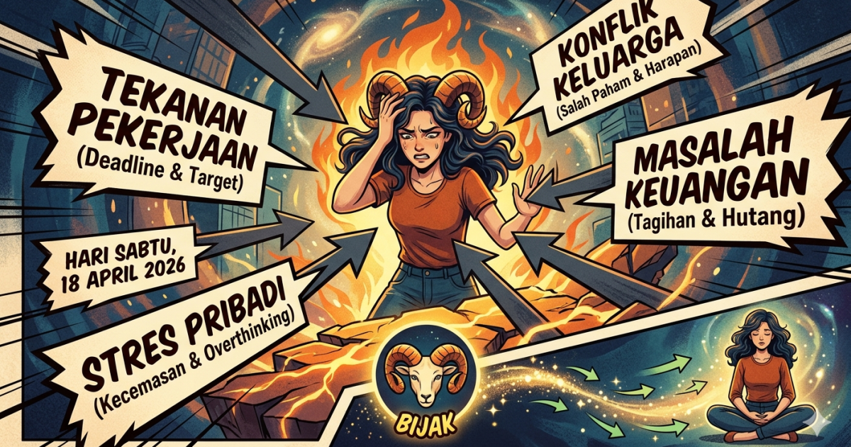 Ilustrasi ramalan zodiak Aries besok (Foto: Gemini/Dayfri)
