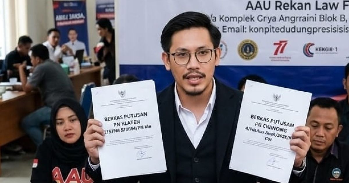 Koordinator Nasional Garda Pulih Korban, Ahmad Rizqi Robbani Kaban, S.H., M.H., CLA
