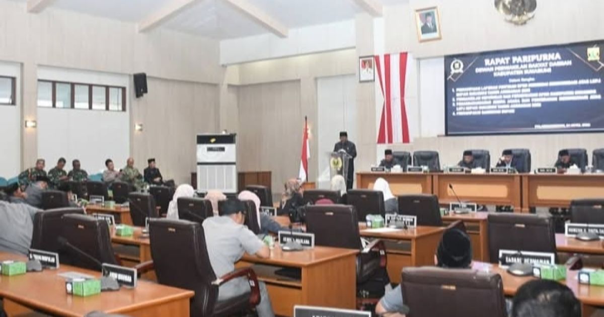 DPRD Kabupaten Sukabumi Serahkan Rekomendasi LKPJ 2025 ke Pemerintah Daerah