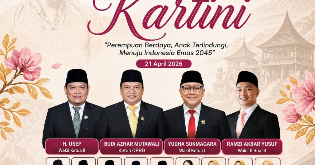 Hari Kartini 2026: DPRD Sukabumi Dorong Perempuan Jadi Motor Pembangunan