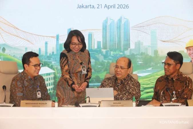 ILUSTRASI. Paparan Publik Laporan Keuangan Triwulan I 2026 Bank Mandiri (KONTAN/Baihaki)