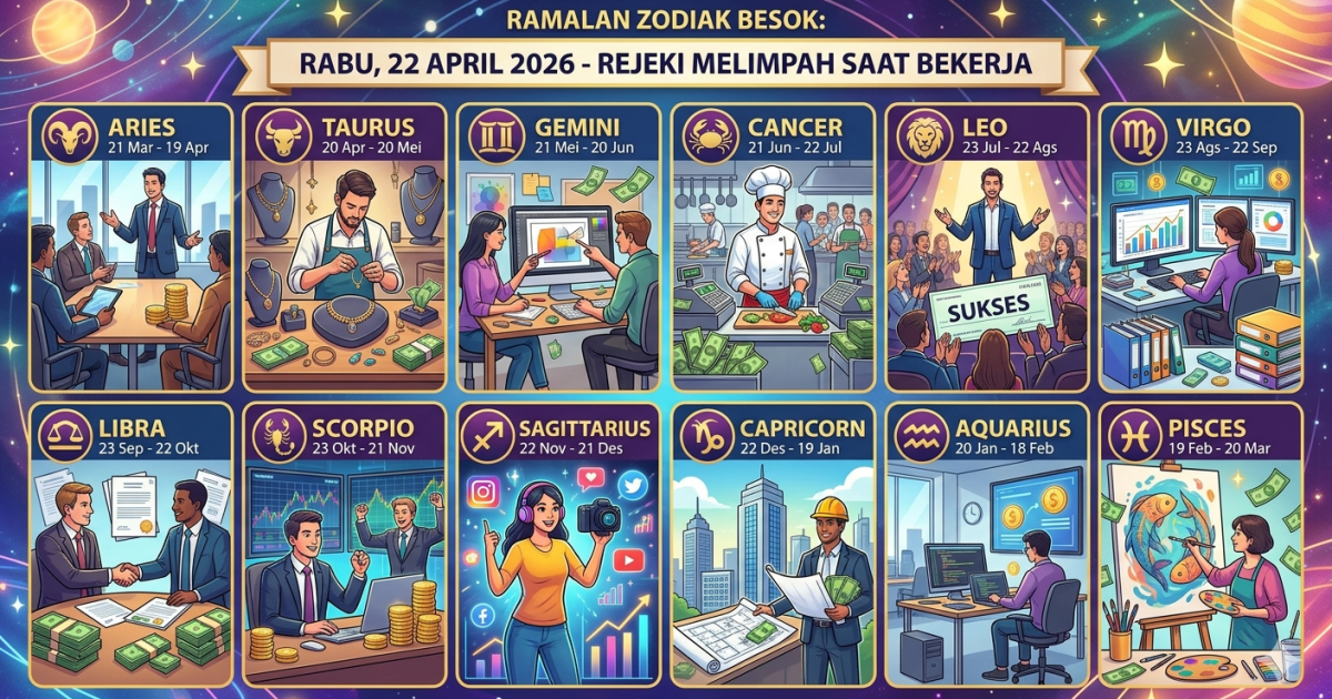 Analisis Astrologi 22 April 2026: Tinjauan Proyeksi Karier Aries dan Stabilitas Finansial Virgo