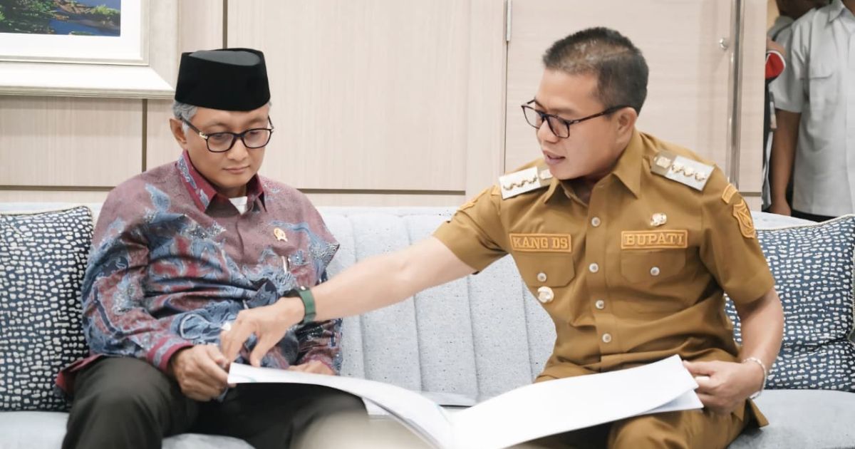 Lampu Hijau dari Menteri PU, Kang DS Pastikan Proyek Pengendali Banjir Segera Dikerjakan
