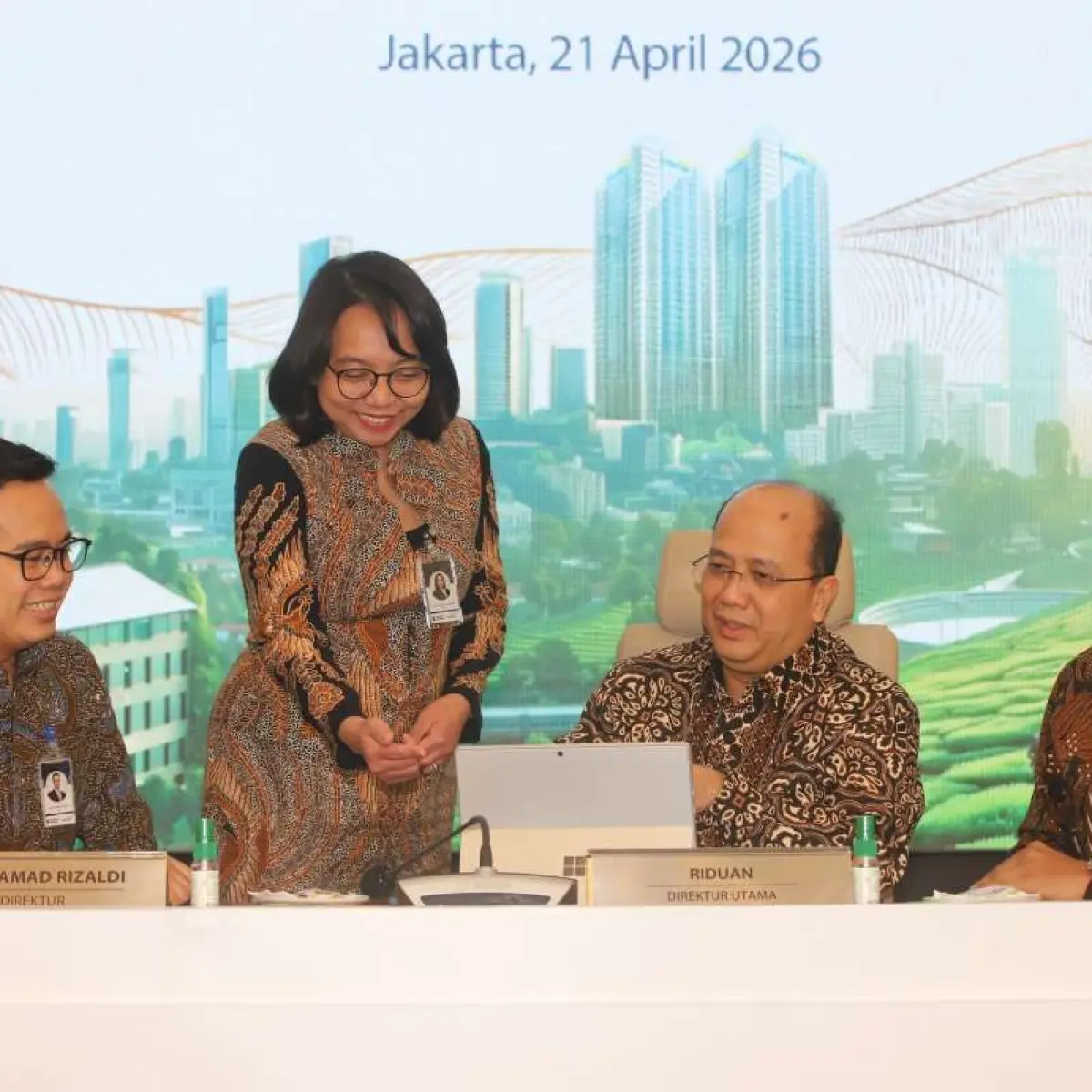 [ILUSTRASI. Paparan Publik Laporan Keuangan Triwulan I 2026 Bank Mandiri (KONTAN/Baihaki)]
