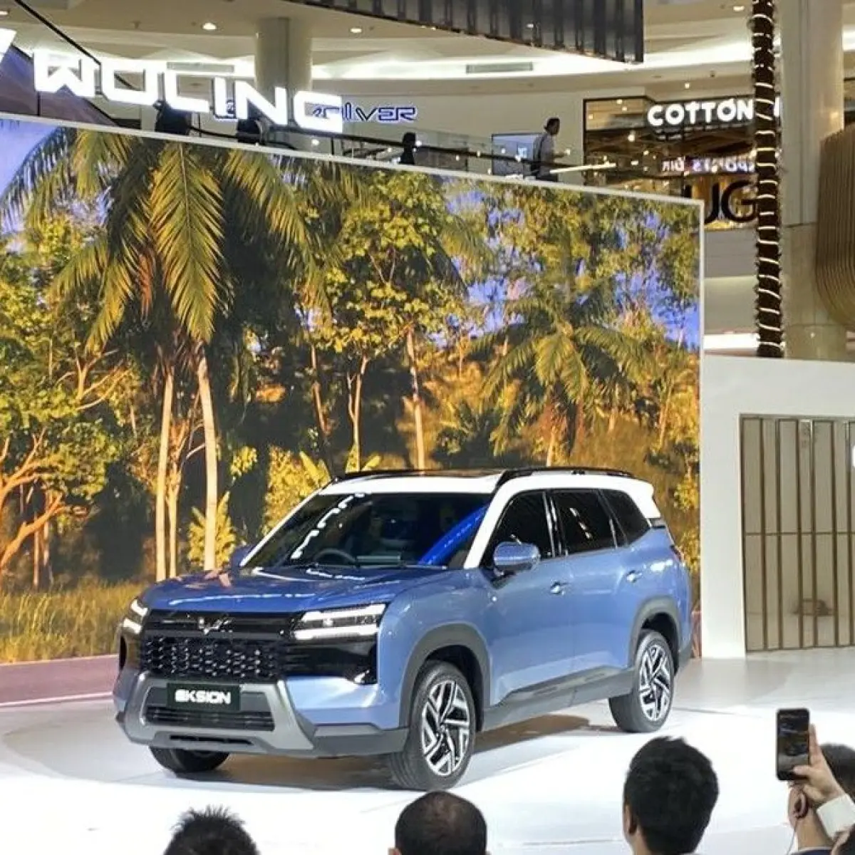 Wuling Eksion meluncur di Indonesia. Foto: (Ridwan Arifin/detikOto)