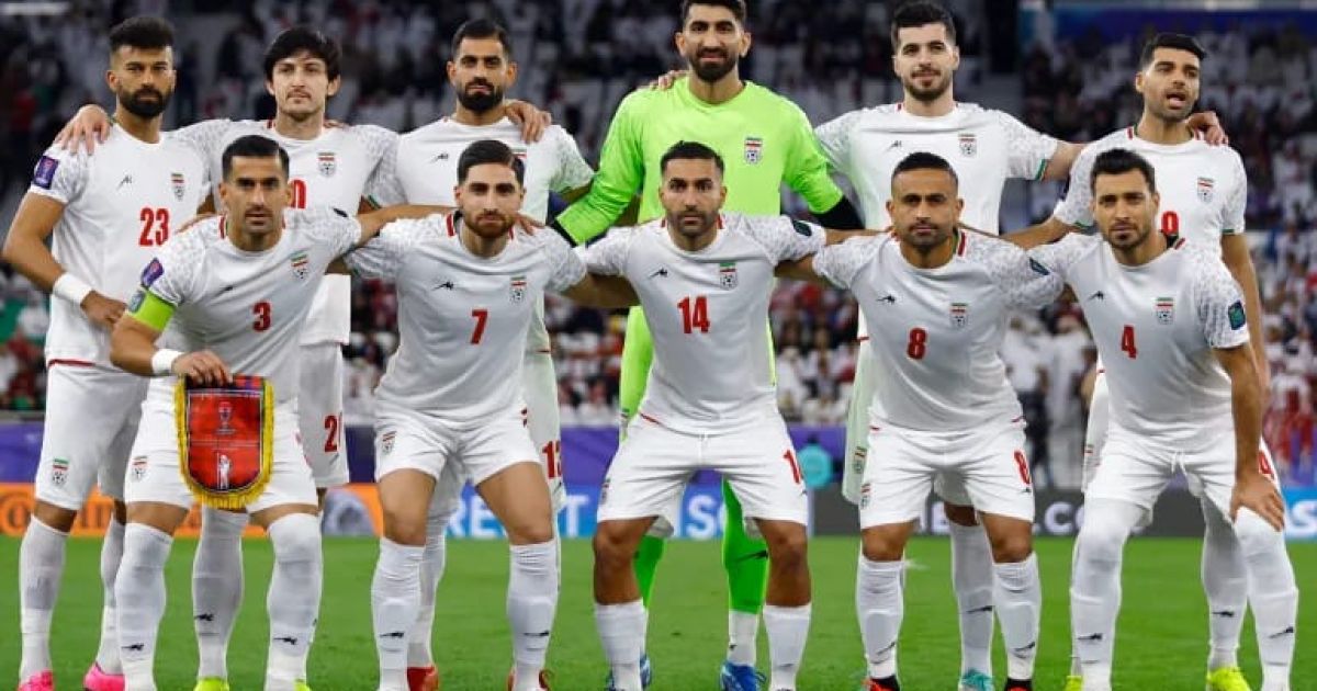 Tim Sepakbola Iran,(Reuter).