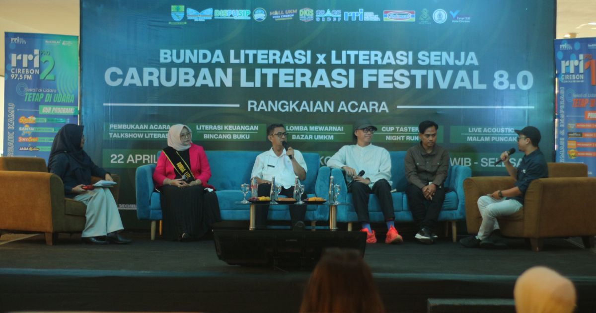 Caruban Literasi Festival 8.0, Sukses Digelar!