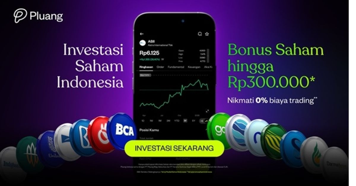 Pluang Terobosan Baru: Investor Kini Bisa Kelola Saham Domestik dan Aset Global dalam Satu Platform