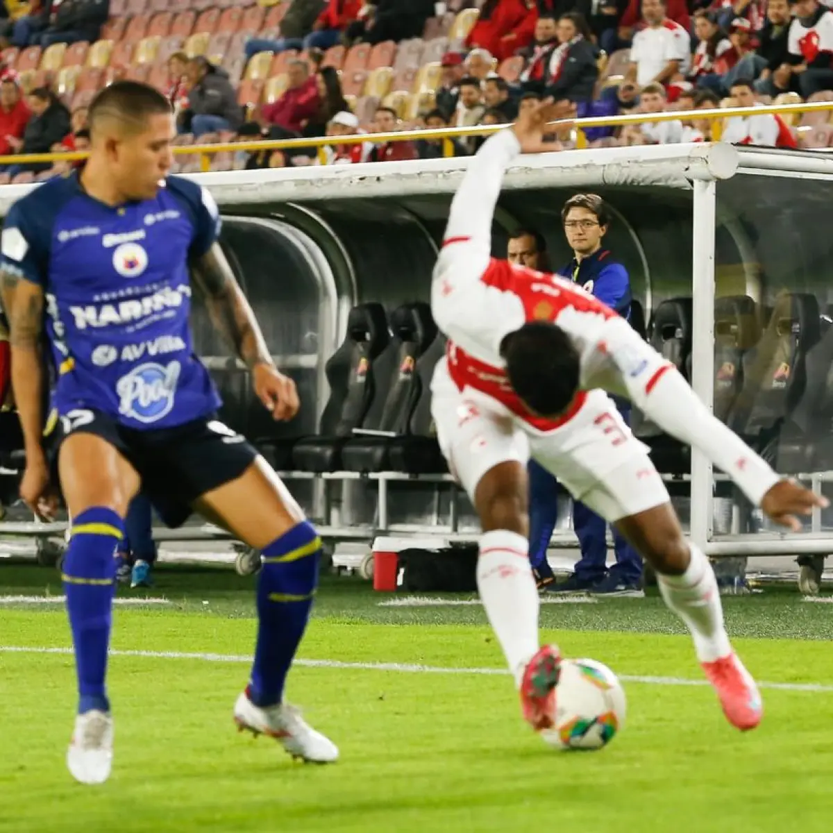 Santa fe vs. Pasto, di Liga Betplay. Foto: Néstor Gómez. EL TIEMPO