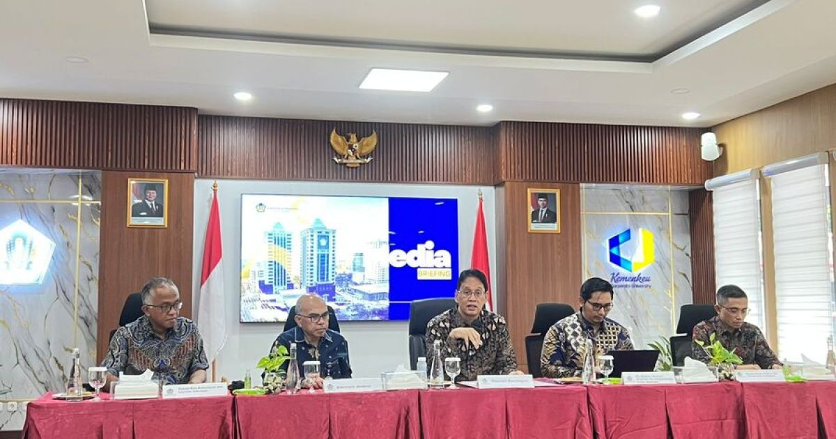 Menteri Keuangan (Menkeu) Purbaya Yudhi Sadewa dalam Media Briefing, Jumat (24/4/2026) (Foto Bloomberg Technoz/Mis Fransiska)