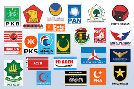 Kolase parpol-parpol peserta Pemilu 2024.(KOMPAS.com)