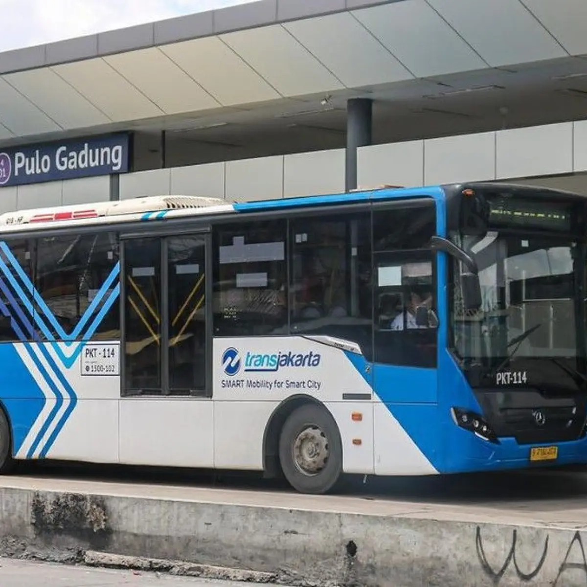 Ilustrasi. TransJakarta (Foto: Muhammad Reevanza/detikFoto)