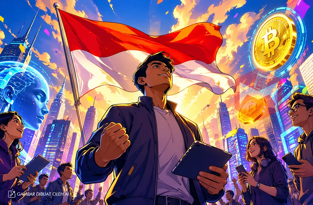 Ilustrasi: Era Baru Ekonomi Digital: Pemerintah Resmi Akui Kecerdasan Buatan dan Aset Kripto dalam KBLI