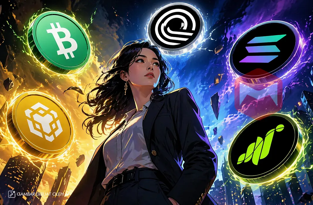 Ilustrasi: Proyeksi Pasar Kripto: Analisis Teknis BCH, Solana (SOL), dan Binance Coin (BNB) Menuju Titik Penentu