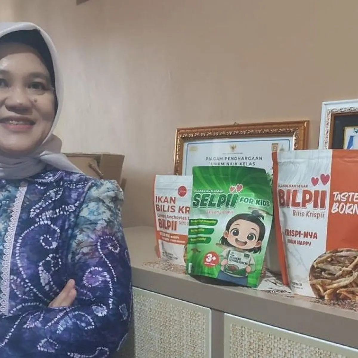 Woro Respanti Sari, pengusaha Salupi dan Bilpi. Foto: Sudrajat/detikcom