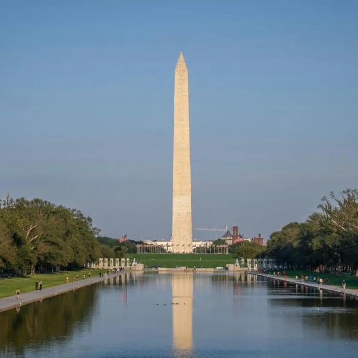 Kolam Refleksi Monumen Lincoln Foto: Pexels/Mark Stebnicki
