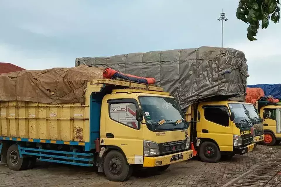 Ilustrasi truk ODOL. (Dok Dishub/Istimewa)