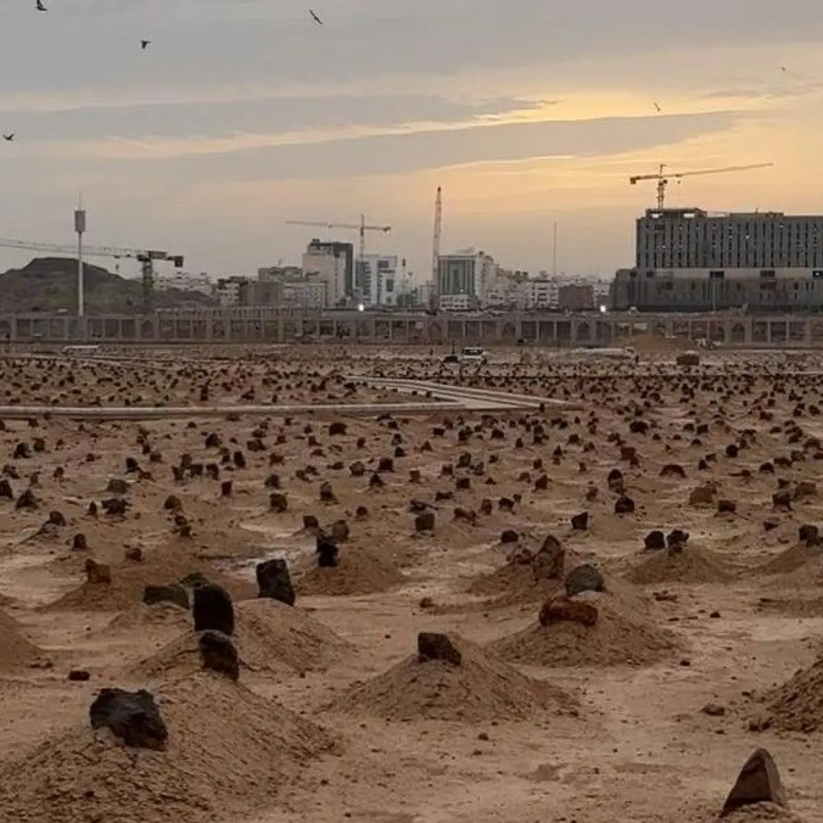 Pekuburan Jannatul Baqi Madinah. Foto: 20Detik / Tri Aljumanto