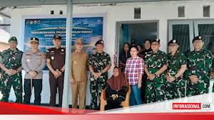 TNI AL Wujudkan Hunian Layak di Pesisir Bitung Lewat Program Bedah Rumah Strategis