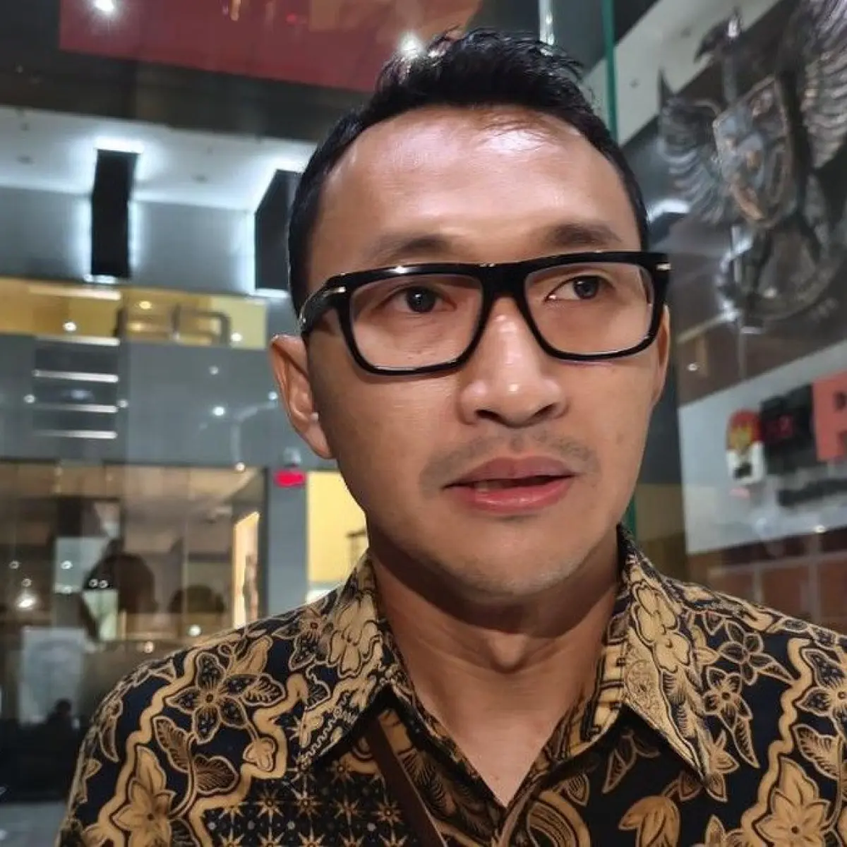 Foto: Jubir KPK Budi Prasetyo (Kurniawan F/detikcom)