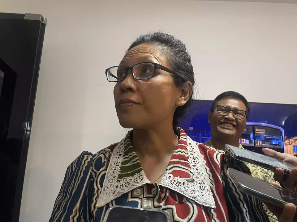 Vice President Corporate Communication KAI, Anne Purba, menyampaikan belasungkawa kepada seluruh korban meninggal dunia serta keluarga yang ditinggalkan. Ia juga mendoakan para korban luka agar segera pulih. (Beritasatu.com/Monique Handa Shafira)
