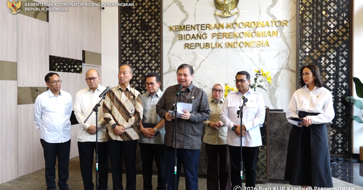 Menteri Airlangga ( foto istimewa)